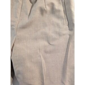 Pendleton Camel Beige 100% Virgin Wool Women's Lined Dress Pants Since 16 Petite